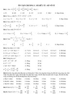 Ôn tập toán 7 - Chương I
