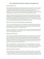 BẤT THƯỜNG DI TRUYỀN TRONG VÔ SINH NAM