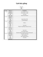 giáo án tuần 8 lớp 3