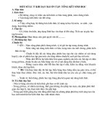 Bài ôn tập sinh Học