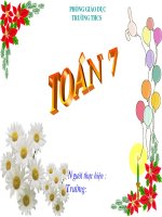 Cộng trừ đa thức