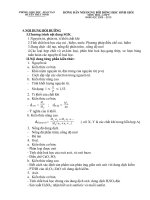 Hướng dẫn nội dung bồi dưỡng HSG môn Hoá9