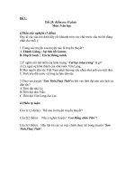 Đề kiểm tra văn 6-tiết 28