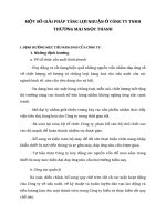 MỘT SỐ GIẢI PHÁP TĂNG LỢI NHUẬN Ở CÔNG TY TNHH THƯƠNG MẠI NGỌC THANH