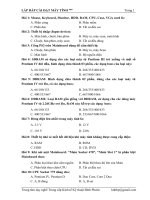 Lắp ráp và cài đặt PC