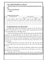 KẾ HOẠCH BỘ MÔN TOÁN 7