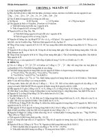 bài tập nguyên tử - Tự luận hay đấy