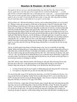 Newton & Anhxtanh ai lớn hơn