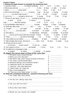 English 8 unit 1 revision