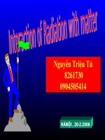 Bai giang ve tuong tac