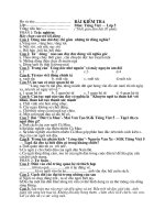 De toán + Tieng Viet KSHS- lop 5