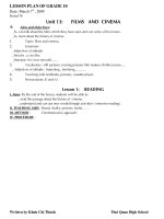 Giao an AV 10cb(tiet79-84)