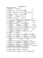  Đề kiểm tra tiếng anh lớp 12 số 30