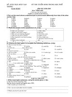 DE TUYEN THPT NAM DINH