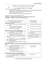 Giáo án Số học 6 - Cả năm, hay, font chuẩn Unicode