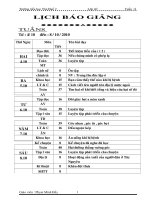 GIÁO ÁN LỚP 4 CKT