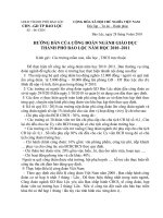 HD đầu năm (CĐN )