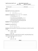 Đề-ĐA Chọn ĐT HSG Toán 8