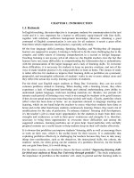 Improving listening skills for third year students at hong duc university through portfolio 