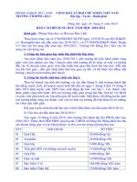 BAO CAO BO SUNG DAU NAM-DONG HA  I