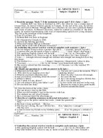 de kiem tra Anh 8 so 1(4 ma de)