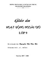 HĐNGLL - Lớp 9