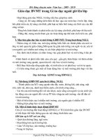 Tích hợp BVMT trong GDNGLL