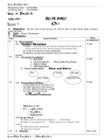 giao an Tieng anh 6 ca nam co hinh anh