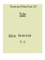 các ngày trong tuần lễ