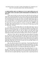 GIẢI PHÁP NÂNG CAO CHẤT LƯỢNG THẨM ĐỊNH TÀI  CHÍNH DỰ ÁN ĐẦU TƯ TẠI NGÂN HÀNG CÔNG THƯƠNG ĐỐNG ĐA