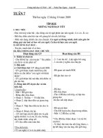 GIÁO ÁN TỔNG HỢP LỚP 5 TUẦN 7