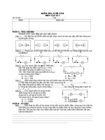 Đề KT cuối năm VL7