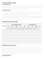 Kế hoạch giảng dạy Ngữ văn 12