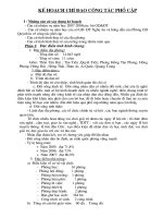 Kế hoạch phổ cập