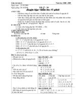 Giao an so hoc lop 6 (tiet 28 - tiet 64)