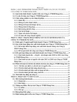 báo cáo thực tập dành cho chuyên ngành tài chính