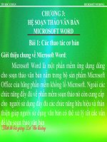 Word thật đơn giản