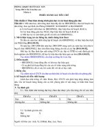 Phiếu đánh giá-kiểm định chất lượng Trường THCS