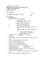 De thi kiem tra chat luong dau nam 2009-2010