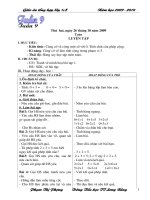 Giao an lop 1_Chuan KTKN tuan 6-18