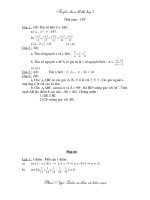 ĐỀ THI HSG TỈNH BÌNH PHƯỚC