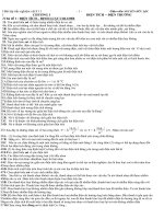 Bài tập vật lí 11NC