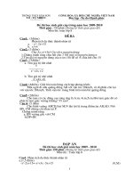 Đề thi HSG trường toán 8