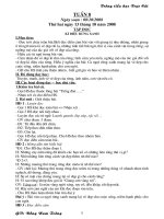 Giao an lop 5 Tuan 8 Buoi 1