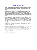 Vì sao voi tránh núi