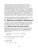 Matrices and Matrix Operations
