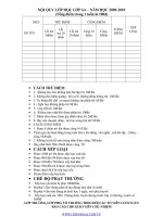 XEP LOAI HANG TUAN - DANH CHO GVCN