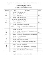 Tuần 25 lớp 2 SN