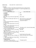 TIẾNG VIỆT: TẬP LÀM VĂN: LUYỆN TUẦN 10 (chiều)