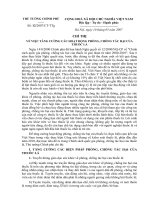 Chỉ thị 12/CT-TTg về tăng cường hoạt động phòng chống thuốc lá